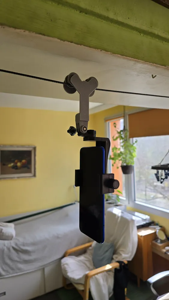 Rope/string Camera Slider by Wolfík 23 - MakerWorld