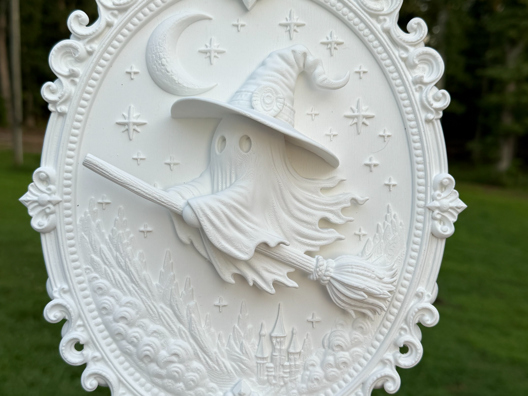 Witch Ghost in Victorian Frame - 1
