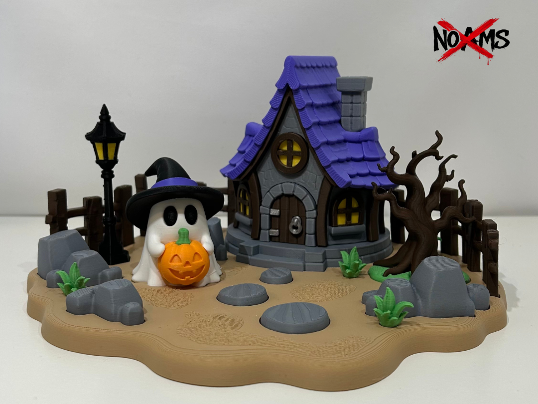Haunted House - No AMS - Halloween Diorama - 1