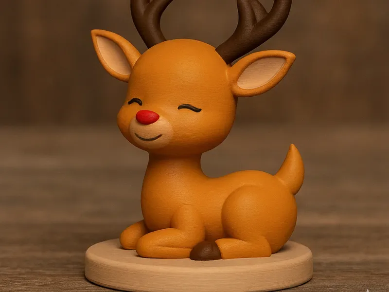 Rudolph the Christmas Reindeer Figurine