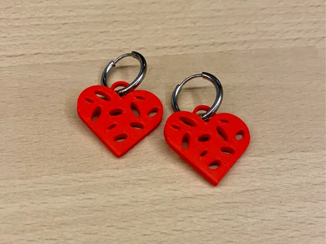 Valentine Heart Earrings
