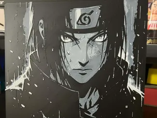 Hueforge-Itachi Uchiha 2 colors 