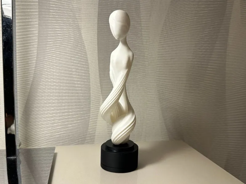 Spiral Woman Sculpture