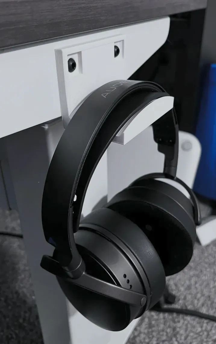 Headphone / VR Headset Mount For Uplift V2 Desk