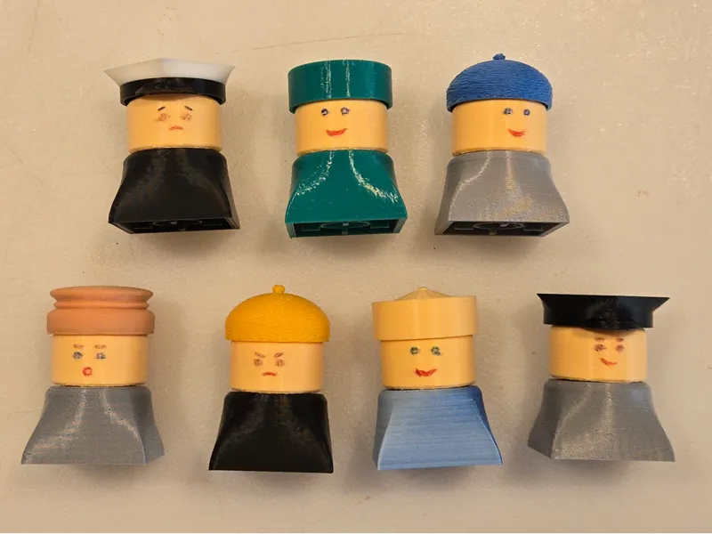 Retro Duplo figures