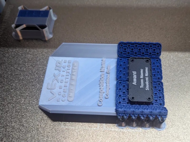Vex IQ Mix and Match Keepsake Award