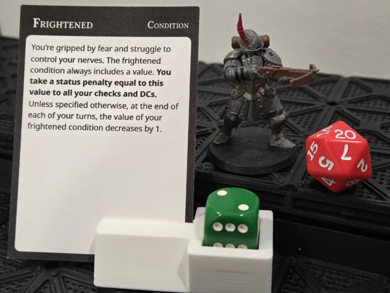 Pathfinder & Wargame Status Card Holder