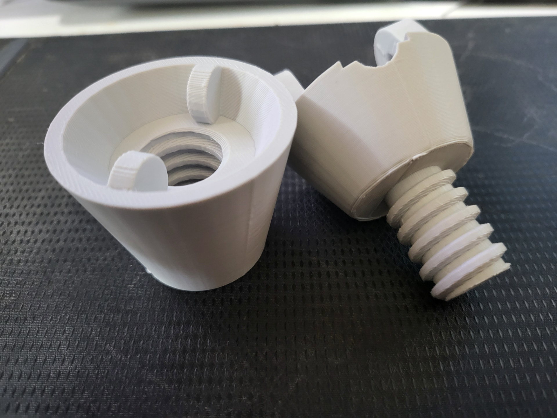 Scupper Transducer Mount - Parameterized scad