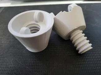 Scupper Transducer Mount - Parameterized scad