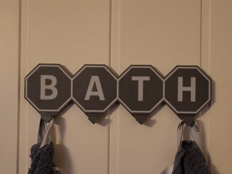 Towel or bathrobe hanger