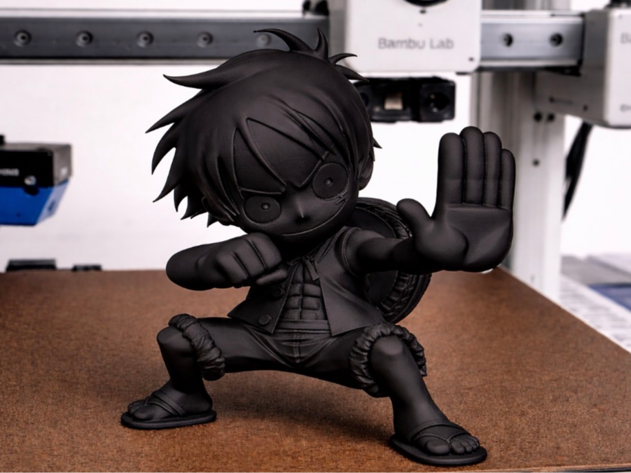 Anime Pirate Fighter – Chibi Action Figure