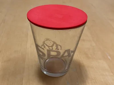 Spa glass Lid/Identification/Coaster
