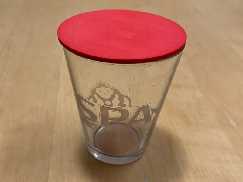 Spa glass Lid/Identification/Coaster