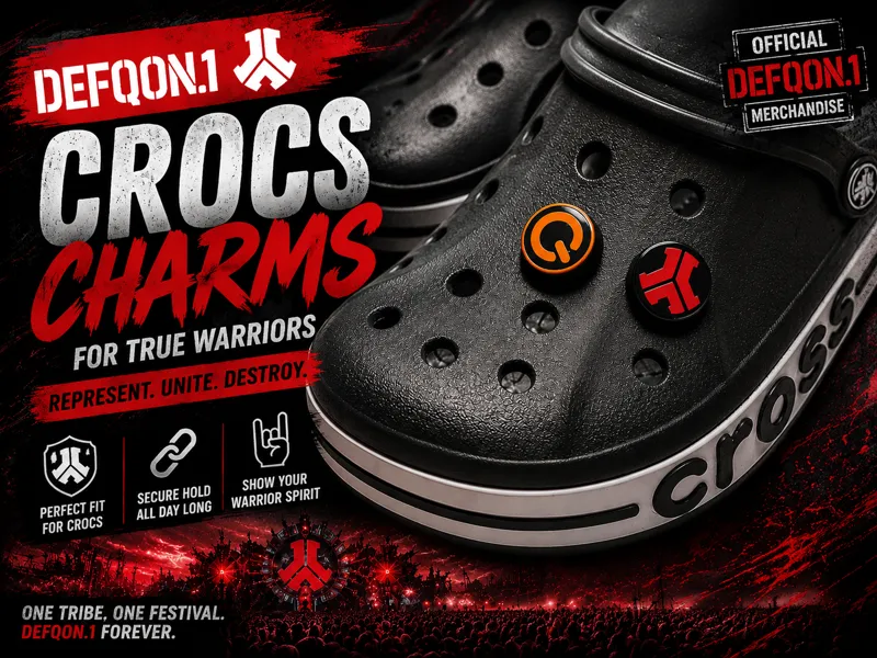 DEFQON.1 CROCS CHARM | WEEKEND WARRIOR EDITION