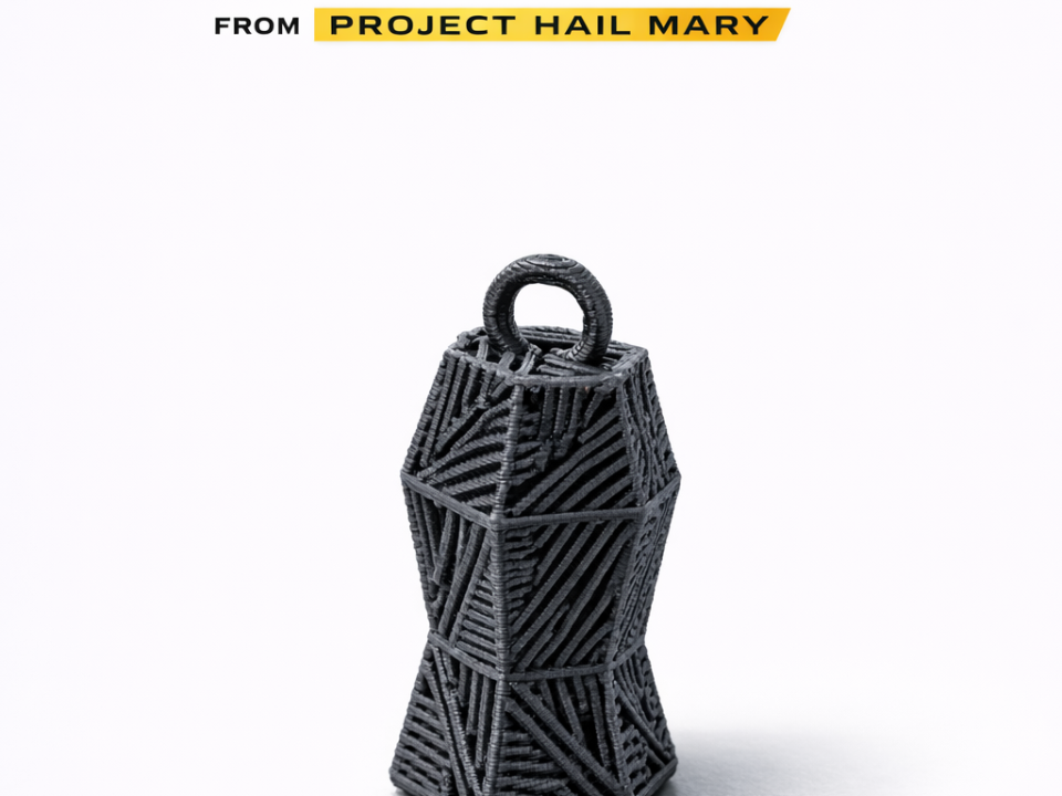 Project Hail Mary- Capsule / Blip C Key Chain
