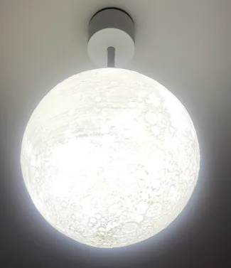 Real life moon light fixture