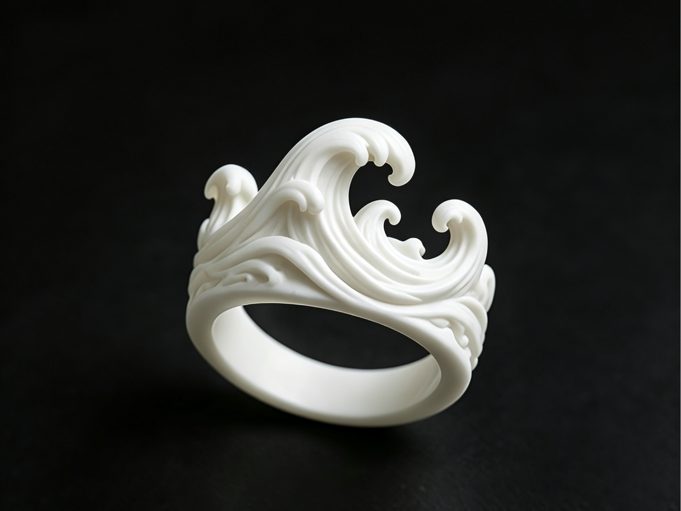 山海浪吟戒 Ocean Wave Chime Ring