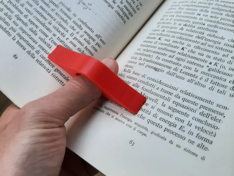 Reggi pagine da pollice