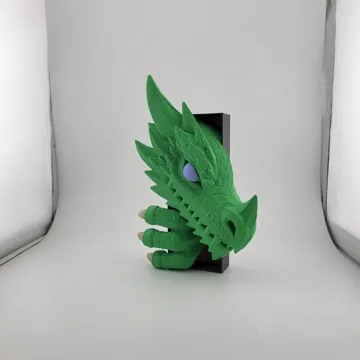 Accesorio para impresora 3D: Dragon Book Nook Fantasy Bookshelf Insert NO AMS — vista de referencia 4