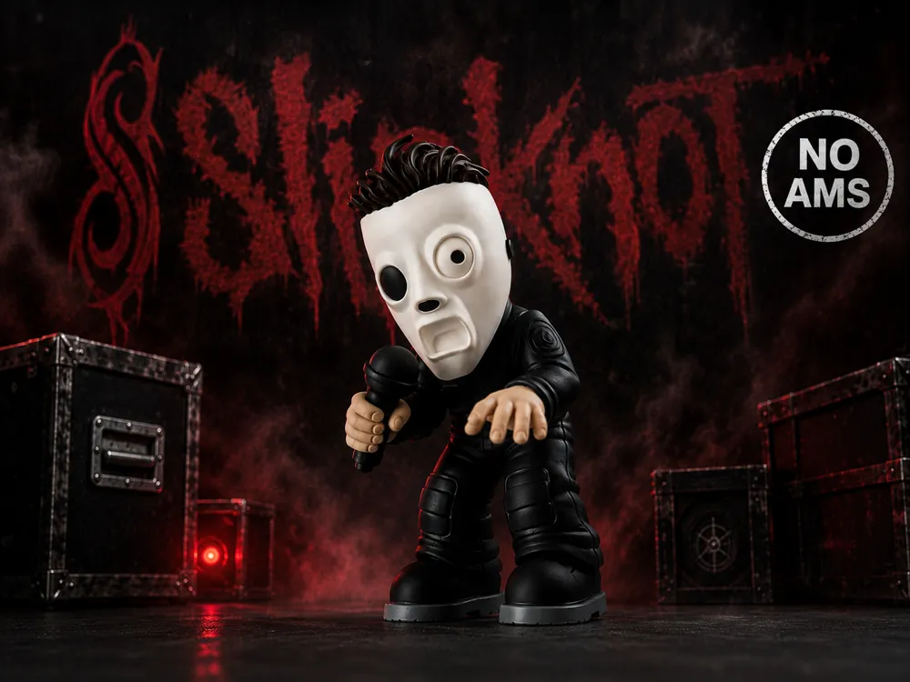 Accesorio para filamento: Corey Taylor from Slipknot. Referencia del modelo original.