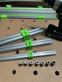Guide de perçage pour profilé aluminium — photo 1