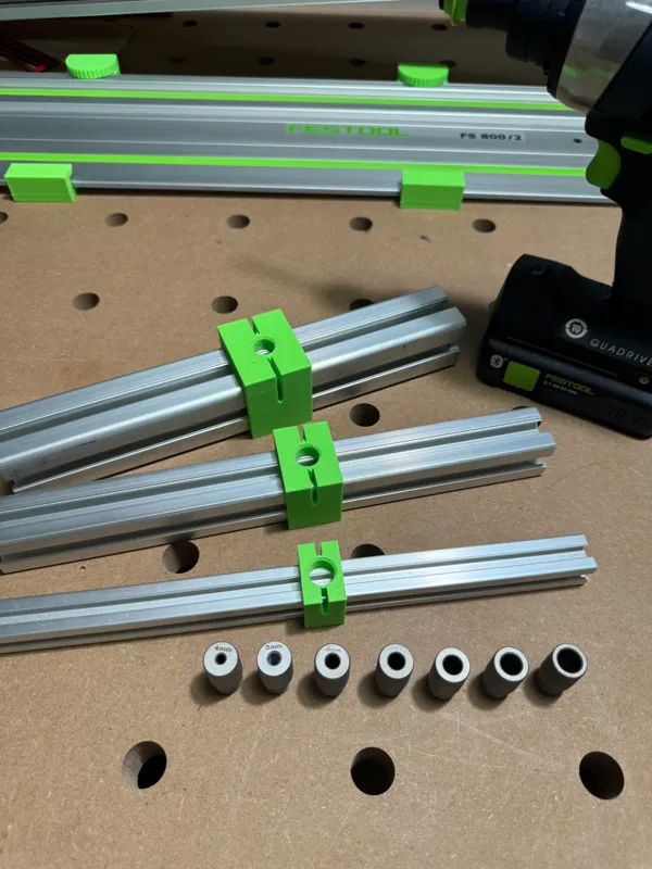 Guide de perçage pour profilé aluminium