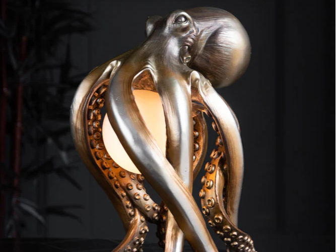 Miniatura 2 do modelo 3D Octopus Light- Lampada polpo E27