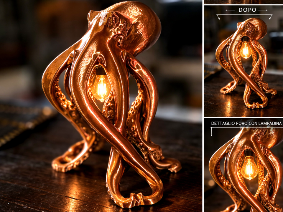 Octopus Light- Lampada polpo E27