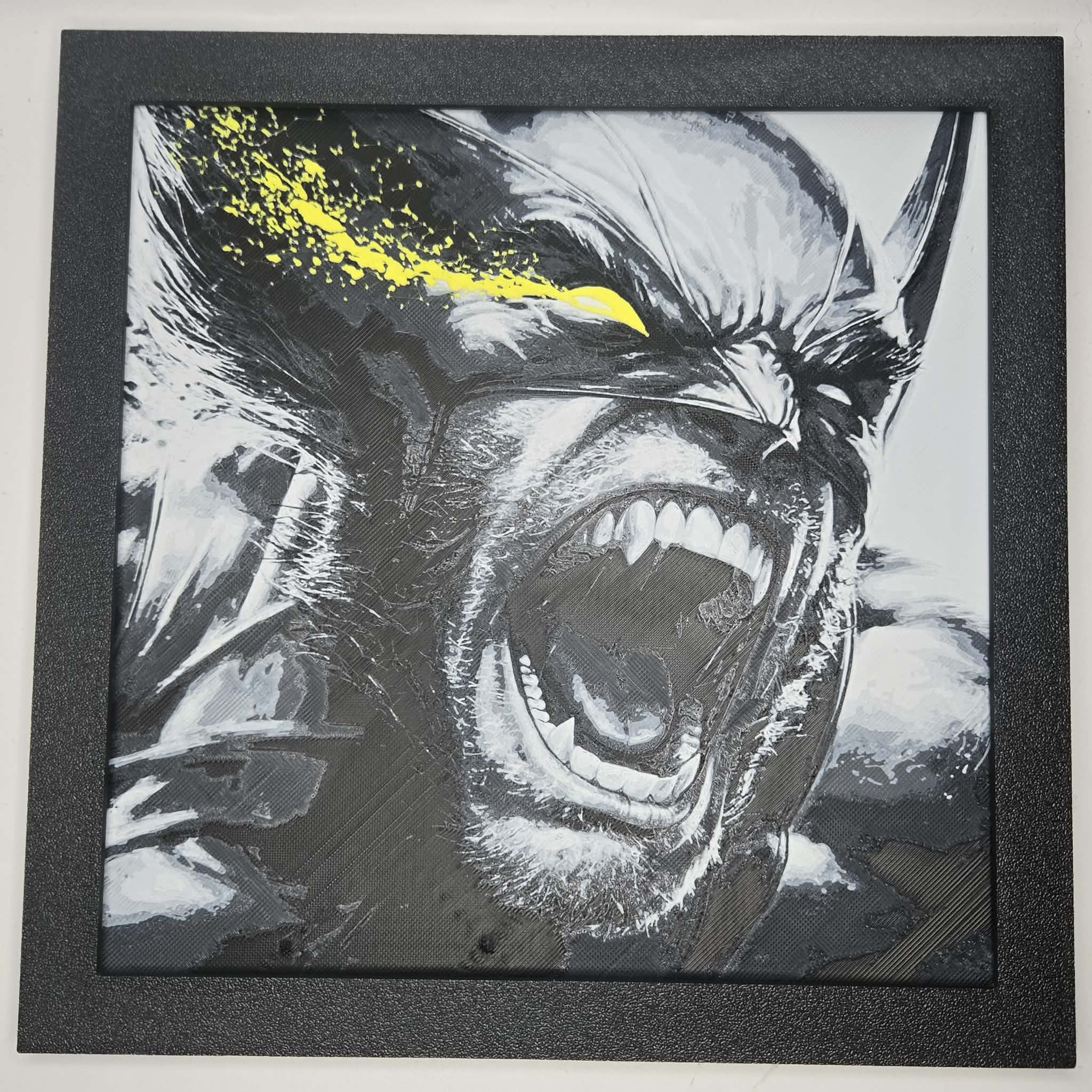 Miniatura 1 do modelo 3D Wolverine Hueforge