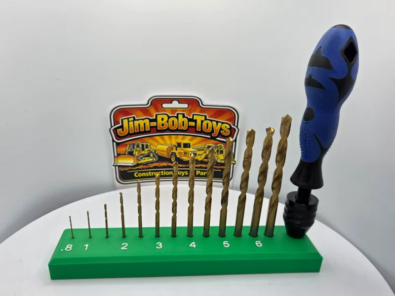 YOKOMING Hand Vise Hand Drill Kit Bit Index