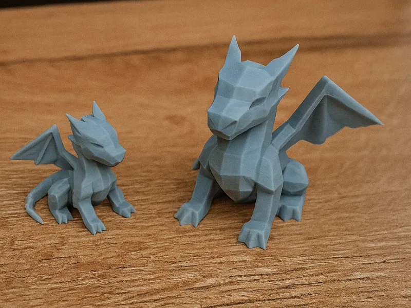 Low-Poly Dragon – Minimalist Magic