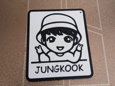 Jungkook keychain