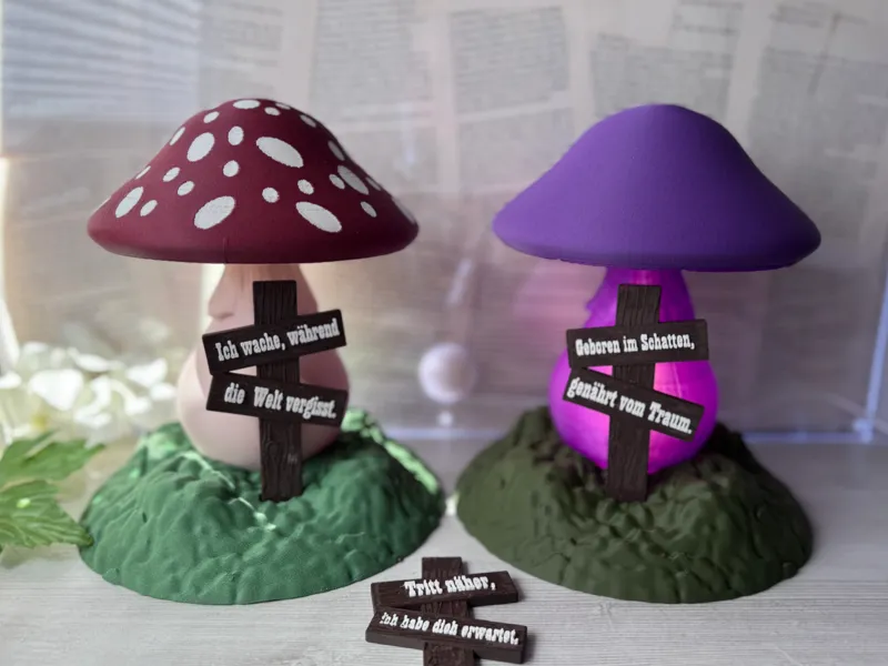 Lampe oder kleines Versteck, NO AMS - Mystic Pilz