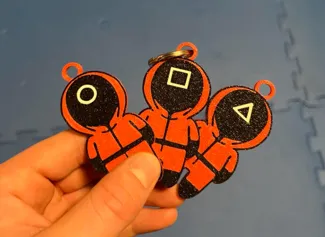 Squid Game Keychain (SELL ANYWHERE)