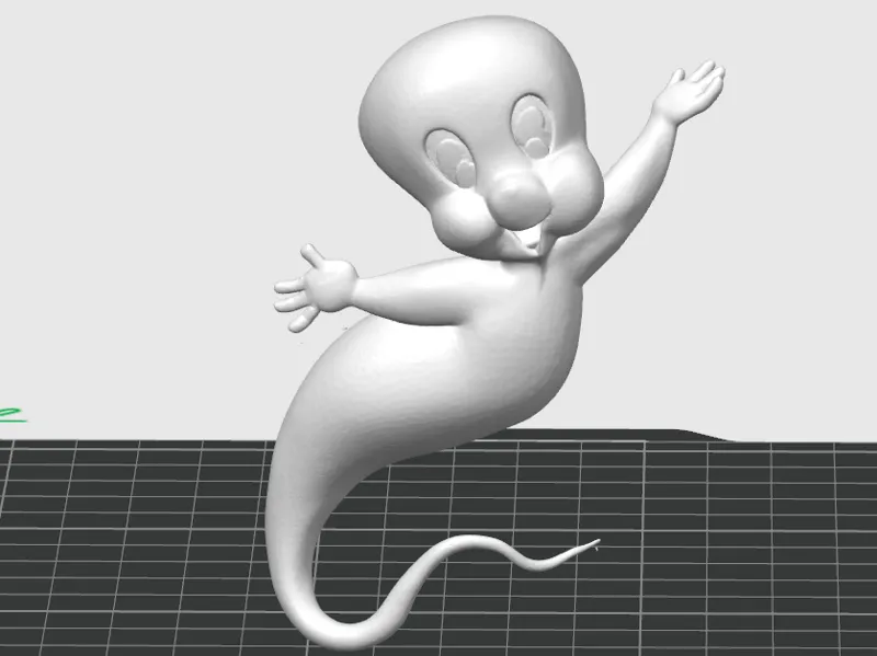 Casper-inspired ghost 