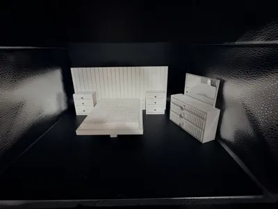 1:12 floating bedroom set