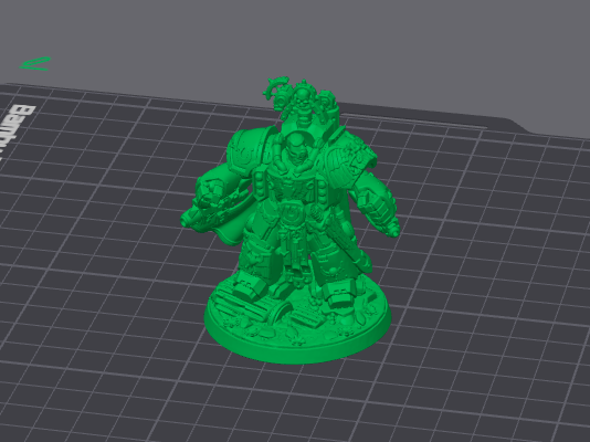 Chapter Master in Centurion Armor