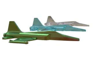 mini toy fighter jet