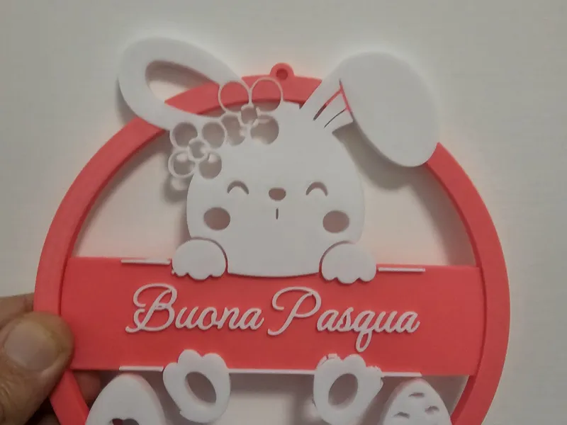 Coniglietto Buona Pasqua | Fuoriporta 