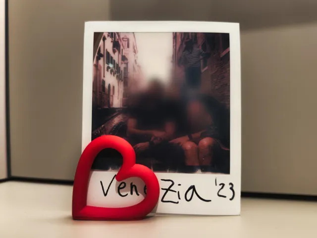 Heart Photo Stand for Polaroids