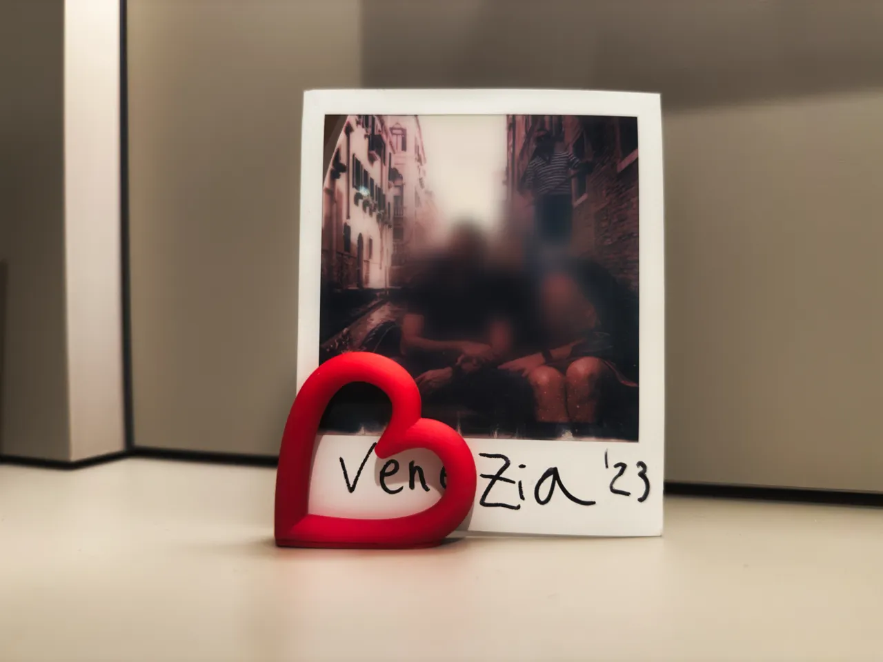 Heart Photo Stand for Polaroids view 2