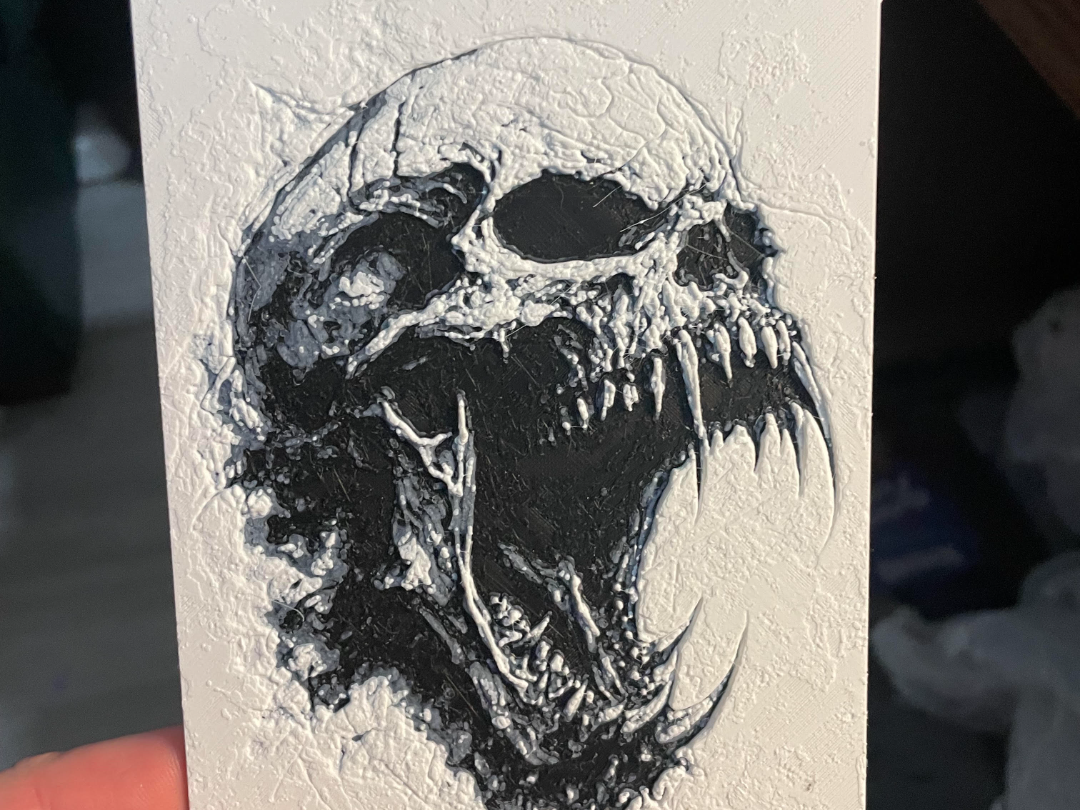 Screaming Skull Hueforge