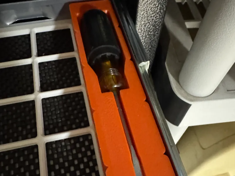 5 Block Gridfinity Stanley Screwdriver Holder