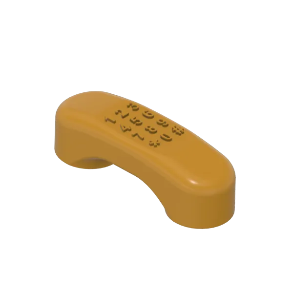 Téléphone rétro pour porteur enfant