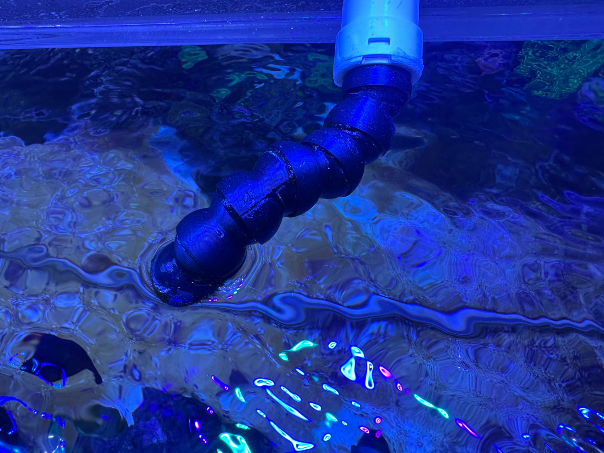 Aquarium pump nozzle