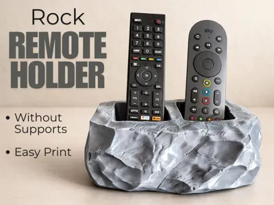 Rock Remote Holder
