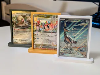 Sleeved Card Display Stand