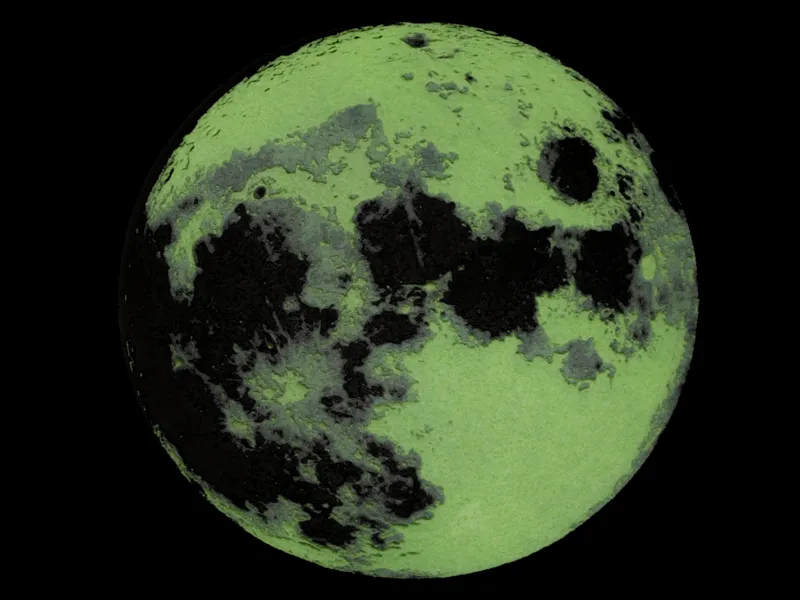 Glow-in-the-Dark Moon