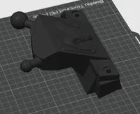 short version, 1" and 17mm ball. AUTOVOX screen
