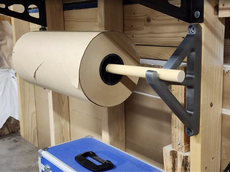 1 Inch Dowel Wall Mount